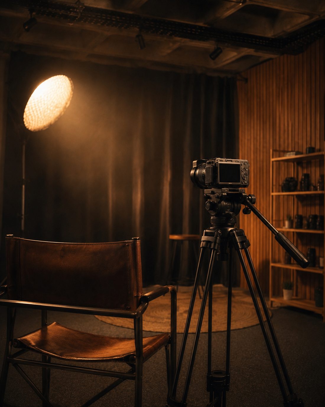 Cenário Backstage Diretor